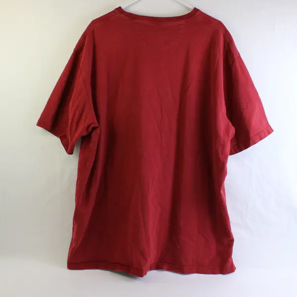 Duluth Trading Co. Red Short-Sleeved Longtail T Cotton Men's XL