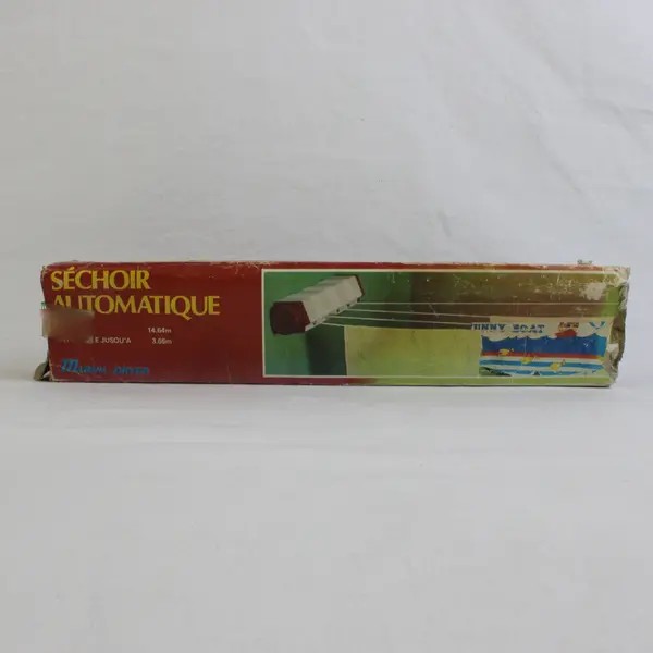 Vintage "The Automatic Washing Line" Wall Hanging Extendable