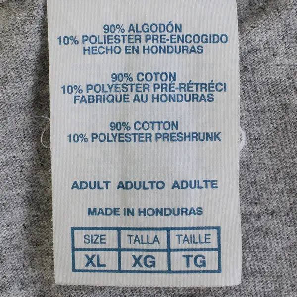 Delta Soft Disney Adult XL Gray/Red Mickey Graphic Short Sleeve T-Shirt