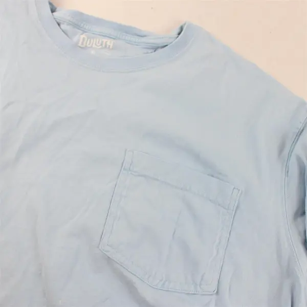 Lot of 3 Duluth Relaxed Fit Longtail Ts Men's XL Blue and Brown FLAWED