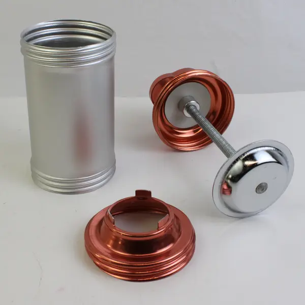 MIRRO Aluminum Cookie-Pastry Press 3 Tips 12 Discs w/Recipe Booklet