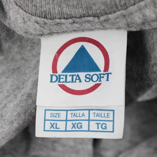 Delta Soft Disney Adult XL Gray "Forever" Mickey & Minnie Graphic T-Shirt