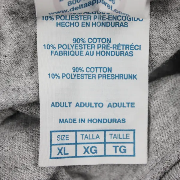 Delta Soft Disney Adult XL Gray "Forever" Mickey & Minnie Graphic T-Shirt