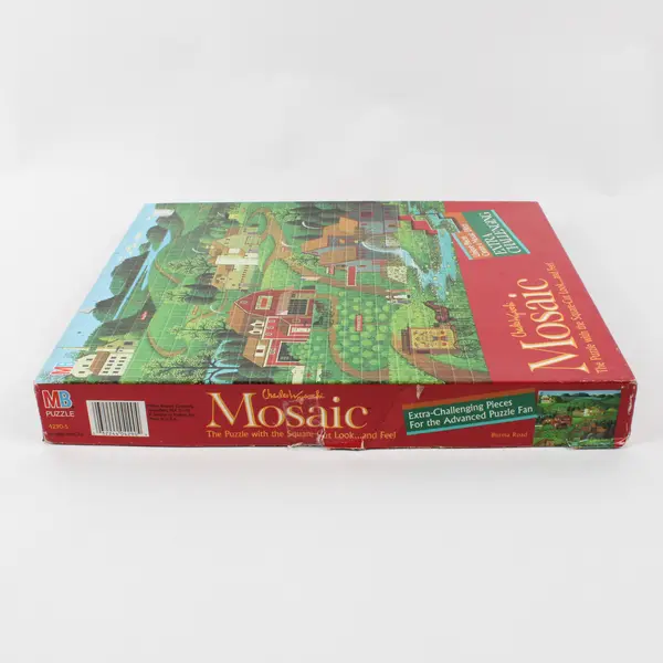 Vintage Burma Road Jigsaw Puzzle Mosaic Charles Wysocki #4290-5