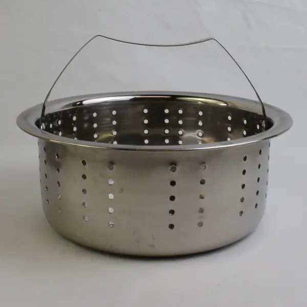 Mainstays Stainless Steel 4-Quart Steamer Pot with Glass Lid