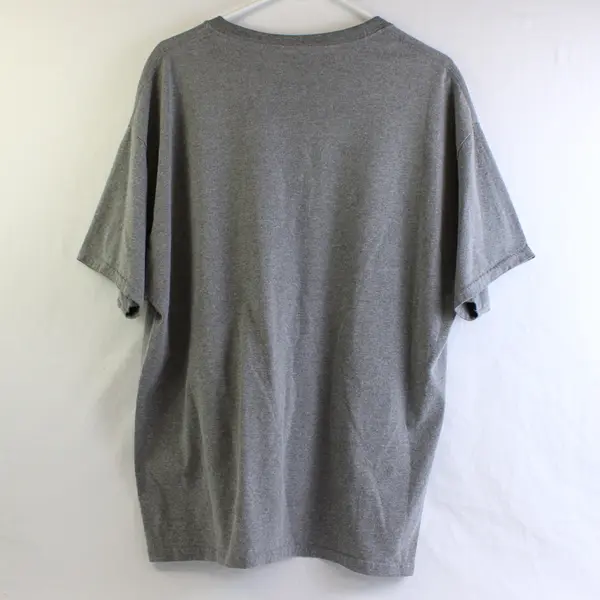 Hanes Dauntless Wine Co. Gray Short-Sleeved T-Shirt Men's XL