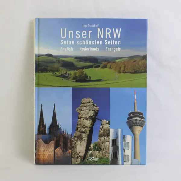 Unser NRW Scenic North Rhine-Westphalia English Dutch French Inga Menkhoff HC