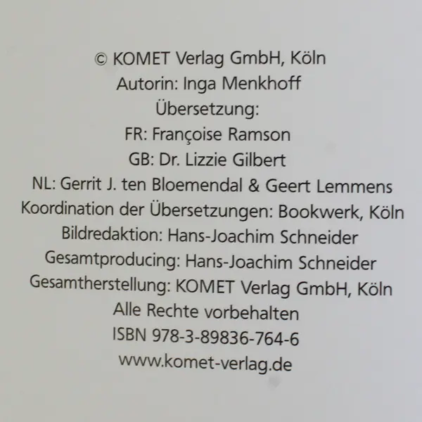 Unser NRW Scenic North Rhine-Westphalia English Dutch French Inga Menkhoff HC