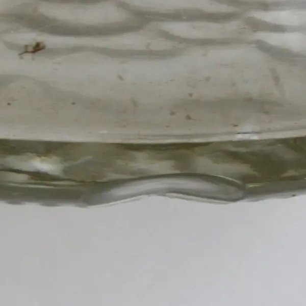 Vintage Paul Masson 1 Litre Clear Glass Milk Bottle 