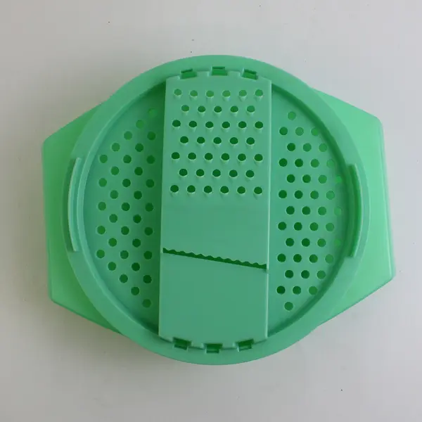 Vintage TUPPERWARE Cheese Grater/Slicer & Bowl Jadeite Green 2 pcs, #786-4
