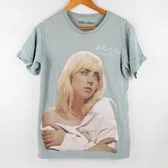 Billie Eilish Adult S Happier Than Ever Sage Green Album Graphic Tee