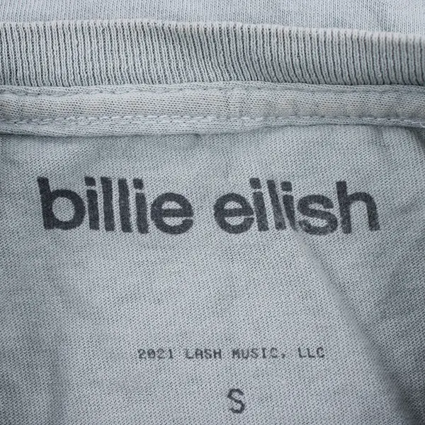 Billie Eilish Adult S Happier Than Ever Sage Green Album Graphic Tee