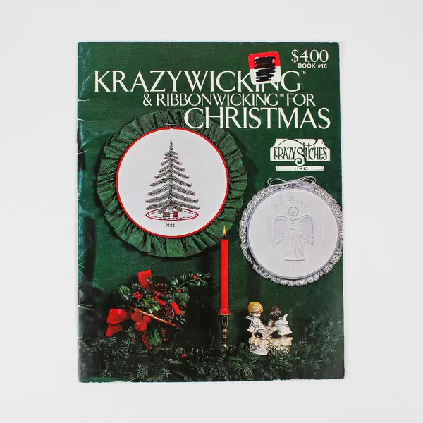 Lot of 2 Krazy Stitches Inc Booklets #14 & 16 1983 Good Condition PB