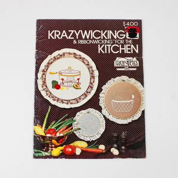 Lot of 2 Krazy Stitches Inc Booklets #14 & 16 1983 Good Condition PB