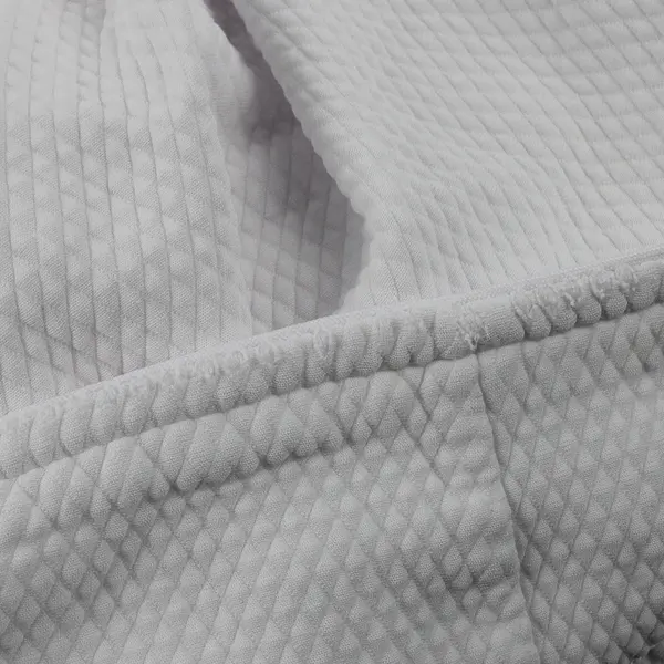 Le Montreux White Cotton Blend Robe Adult Size Medium FLAWED