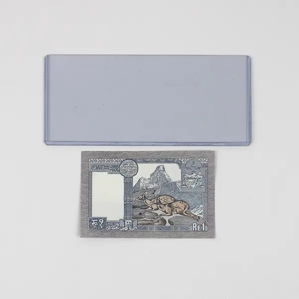 Nepal 1 Rupee Banknote King Birendra Bill Note 1974 Series Uncirculated