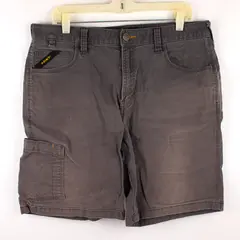 Ariat Men's 34 Brown Rebar M4 Relaxed Fit Carpenter Shorts