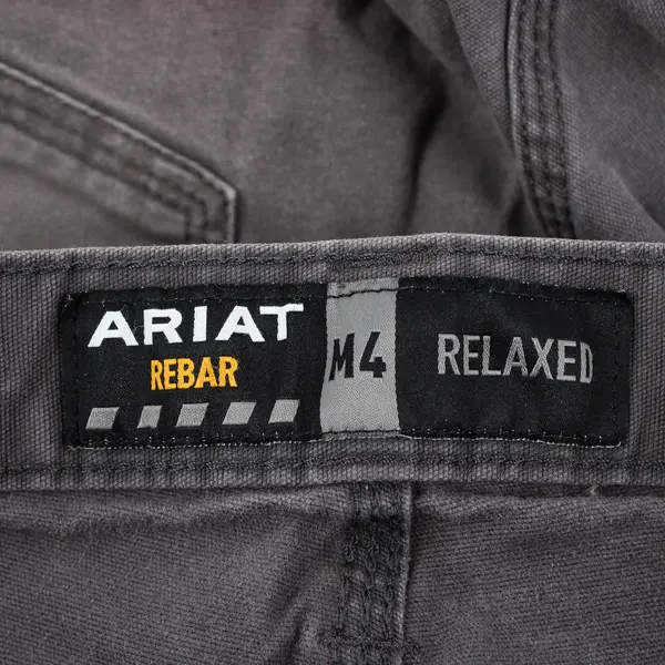 Ariat Men's 34 Brown Rebar M4 Relaxed Fit Carpenter Shorts