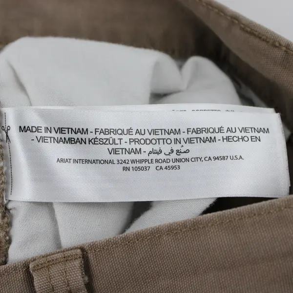 Ariat Men's 34 Brown Rebar M4 Relaxed Fit Carpenter Shorts