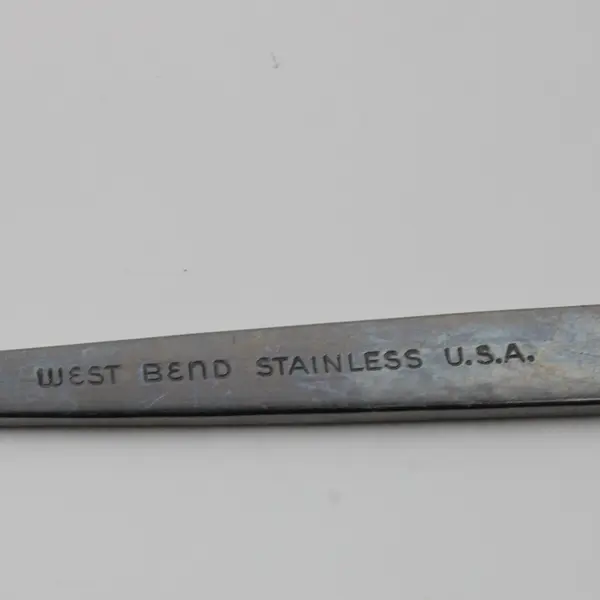 Lot Of 5 Silver West Bend (Stainless) Flatware 2 Dinner Forks 3 Salad