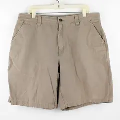Mountain Hardwear Hiking Cargo Shorts Men Size 36/10 Khaki Outdoor Shorts