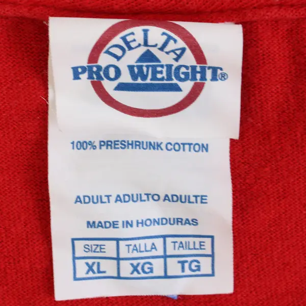 Delta Rip City 22-23 Red Basketball T-Shirt Men's XL