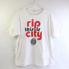 Anvil This Is Rip City White Basketball T-Shirt Men's Size XL