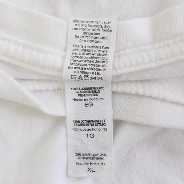 Anvil This Is Rip City White Basketball T-Shirt Men's Size XL