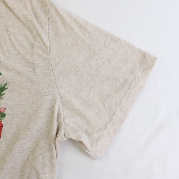 Holiday Time Farm Fresh Christmas Trees T-Shirt Women's XXL 20