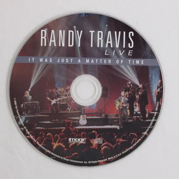 Randy Travis Live - It Was Just a Matter of Time CD, #ID0744TZ  
