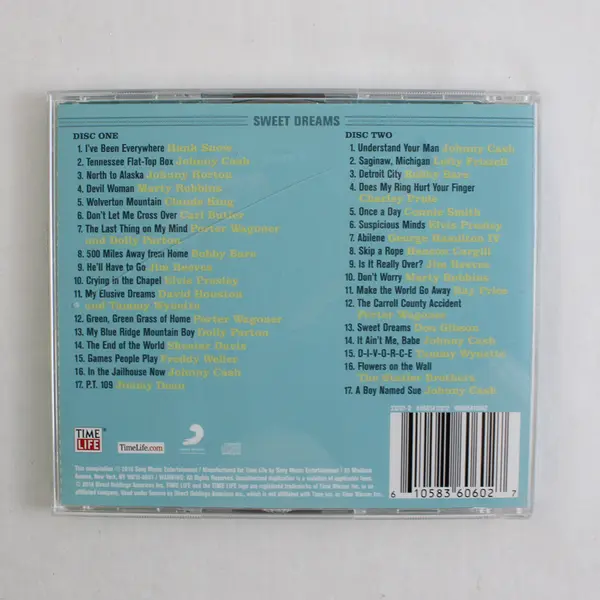 Time Life '60s Country Sweet Dreams CD#33287-D