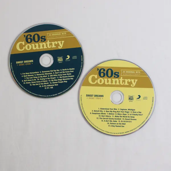 Time Life '60s Country Sweet Dreams CD#33287-D