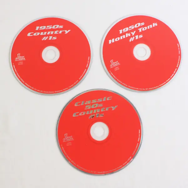 30 #1 Country Hits of the 1950s 3 CD Set, 2006 #DIGI-3-70792