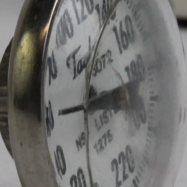 Vintage Taylor Stainless Steel Meat Thermometer Model 6072 FLAWED