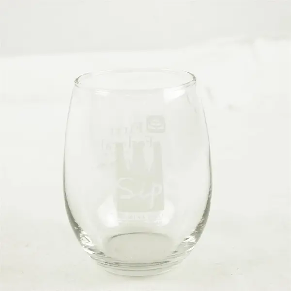 3 Assorted Wine Glasses Advertising The McMinnville Sip Wine And Food Classic