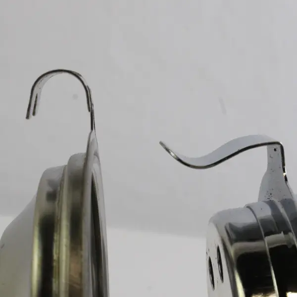 Lot of 2 Acu-Rite Stainless Steel Oven Thermometers 50-450 Deg & 150-600 Deg