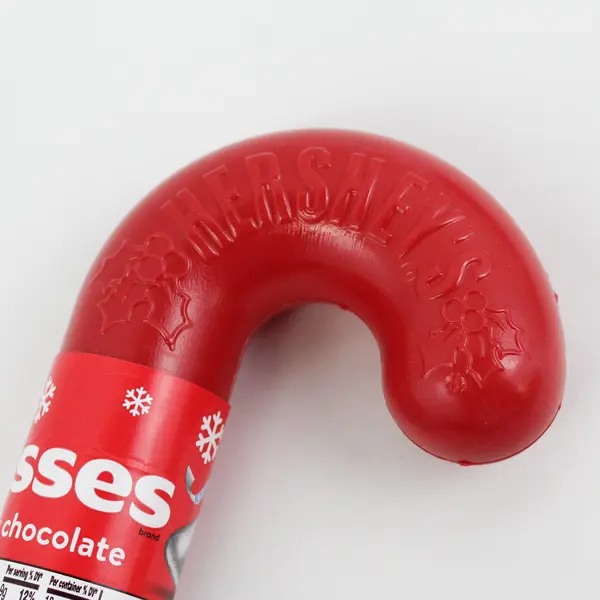 Lot of 7 Hershey Kisses Filled Candy Cane Tubes  Best By Date August 2035