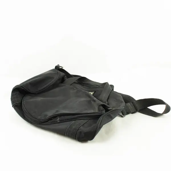 Fives Small Black Duffle Bag Gym Bag Compact Lightweight