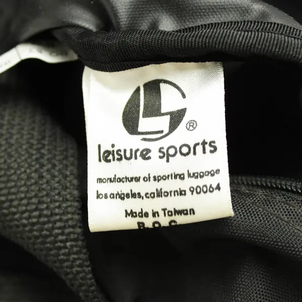 Fives Small Black Duffle Bag Gym Bag Compact Lightweight