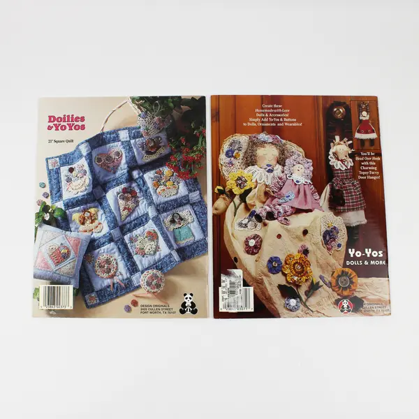 Lot of 2 Suzanne McNeill Design Originals Craft Pattern Booklets #2373 & #3071