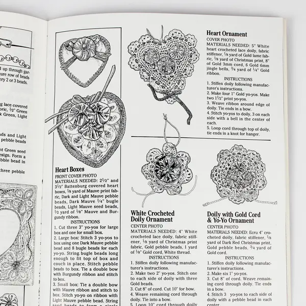 Lot of 2 Suzanne McNeill Design Originals Craft Pattern Booklets #2373 & #3071