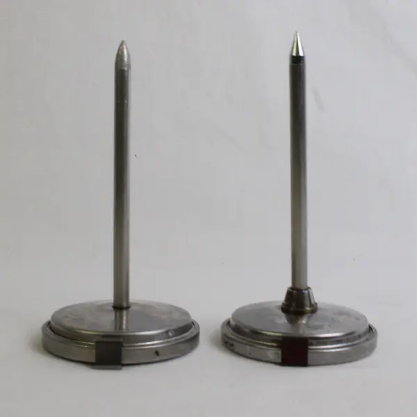 Lot of 2 Vintage Cooper Meat Thermometers 4" Probes