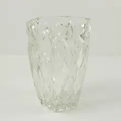 Cristal D'Arques Durand Sully 5" Hexagon Crystal Vase Wedding Decor