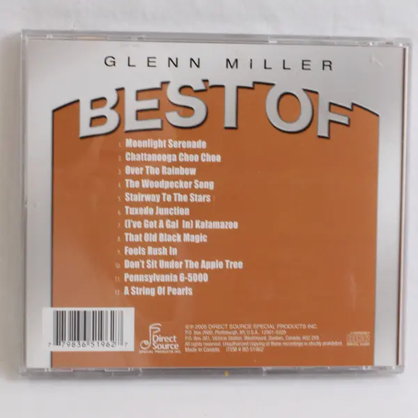 Glenn Miller Best Of Audio CD 2005