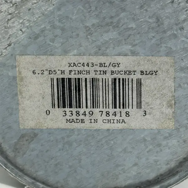 Christmas Table or Shelf Decoration Plush Snowman And Bird In A Nest In A Bucket