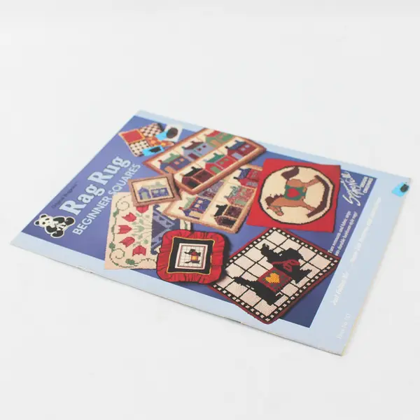 Rugpoint Rag Rug Beginner Squares Suzanne McNeill Design Originals 1985 #013