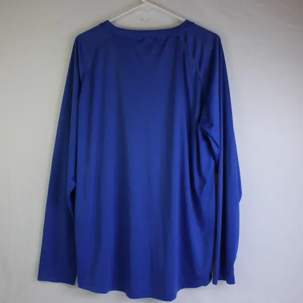 CQR Tactical Gear Solid Blue Color Long Sleeve T-Shirt Active Wear Men's XL