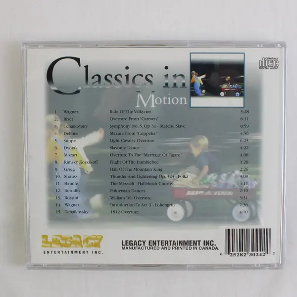Classics in Motion: Classical Music for When You're on the Move, Sealed