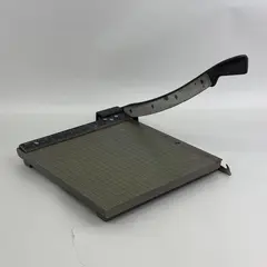 Vintage Milton Bradley MONARCH Paper Cutter Model 5212 With 12" x 12" Grid