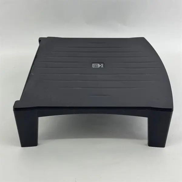 Black Plastic Computer Laptop Or Monitor Stand Made In Mexico